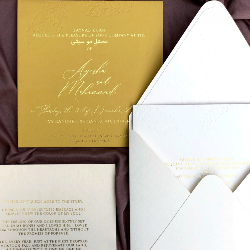 wedding card