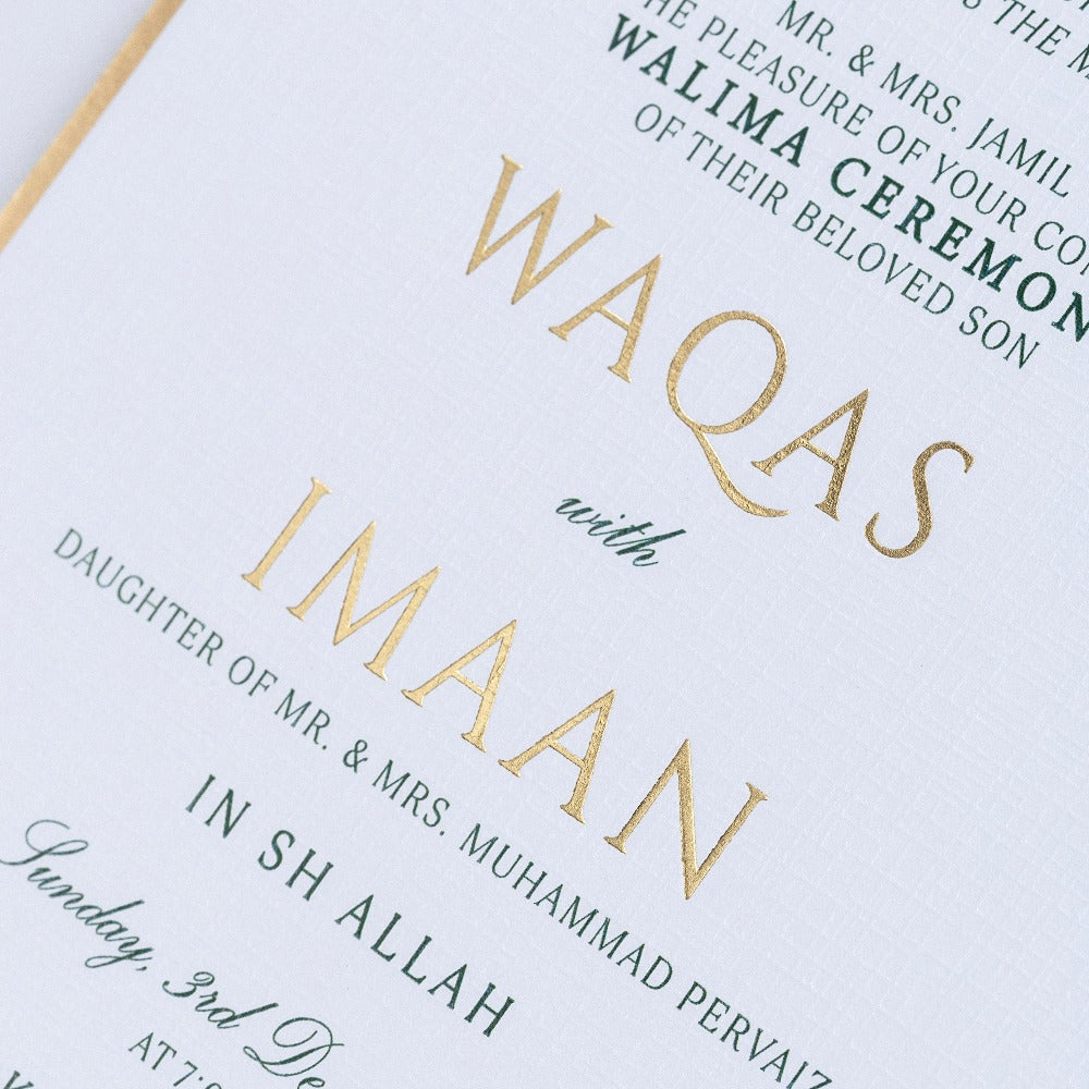 wedding card