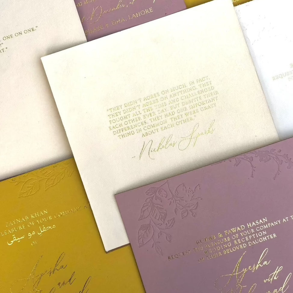 wedding card