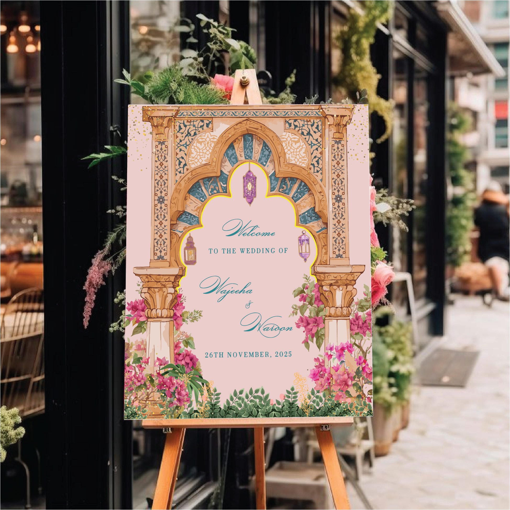 Wedding Welcome Board