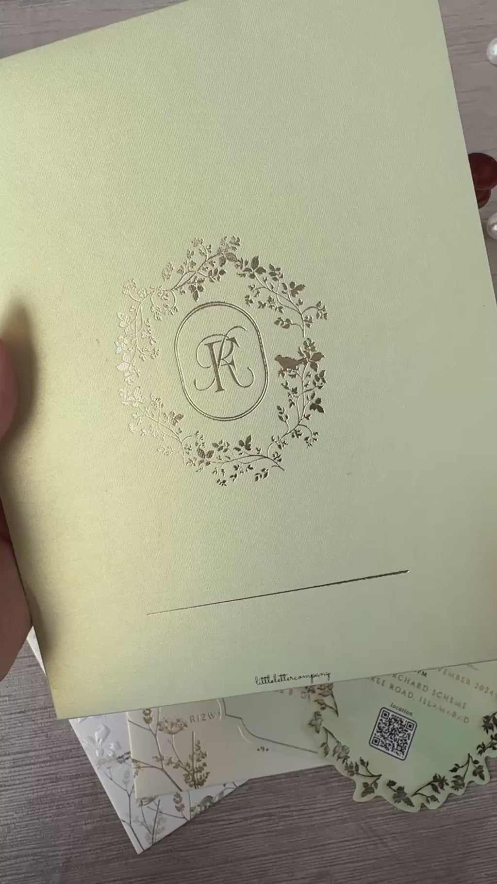 Royal Botanical Invite